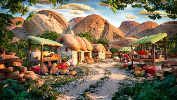 424670 pic on Design You Trust 424670 Food Landscapes by Carl Warner