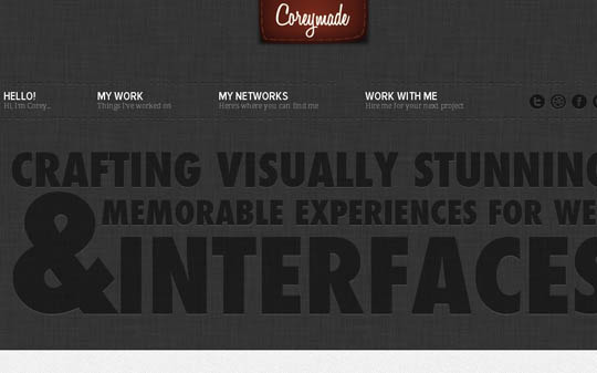 Weekly Web Design Inspiration #47 5.web design inspiration3 Weekly Web Design Inspiration #47