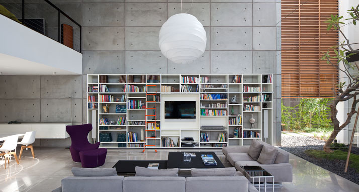 643 Contemporary Bauhaus on the Carmel by Pitsou Kedem Architects
