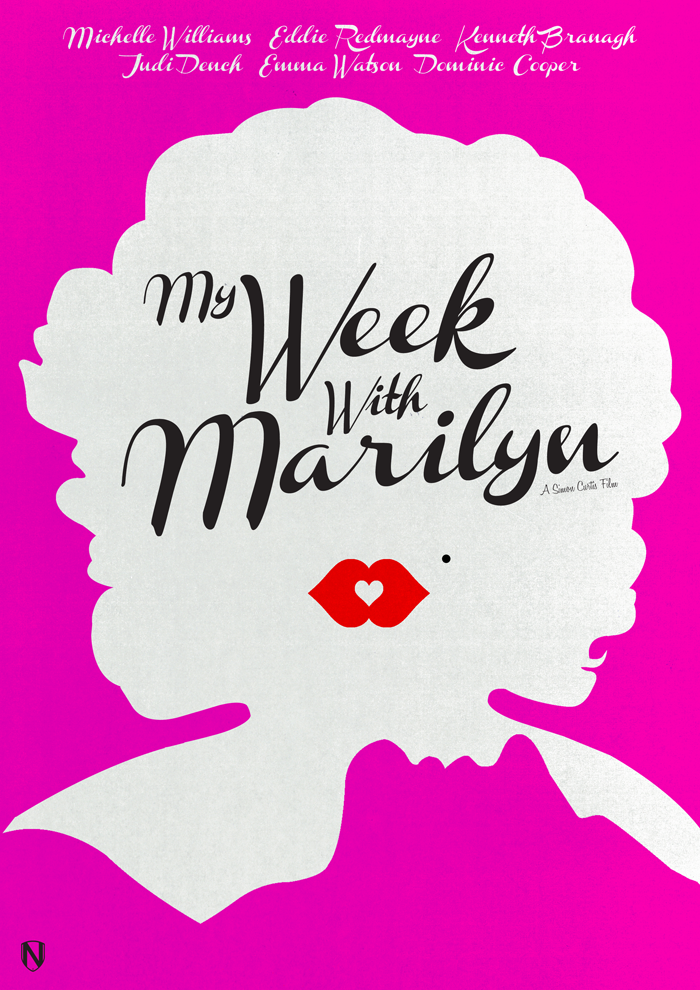 MY WEEK WITH MARILYN PRINT My Week With Marilyn by @needledesign