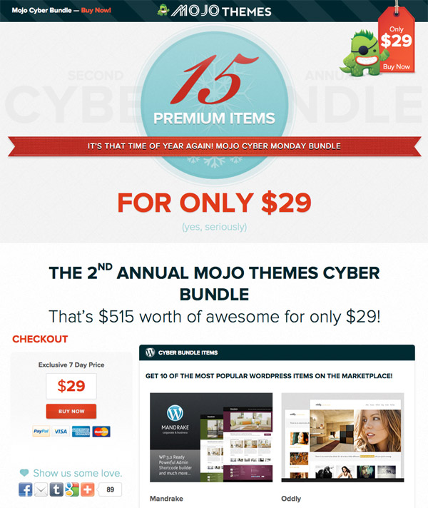 MoJo pic on Design You Trust MoJo Mojo Themes Cyber Bundle 2011