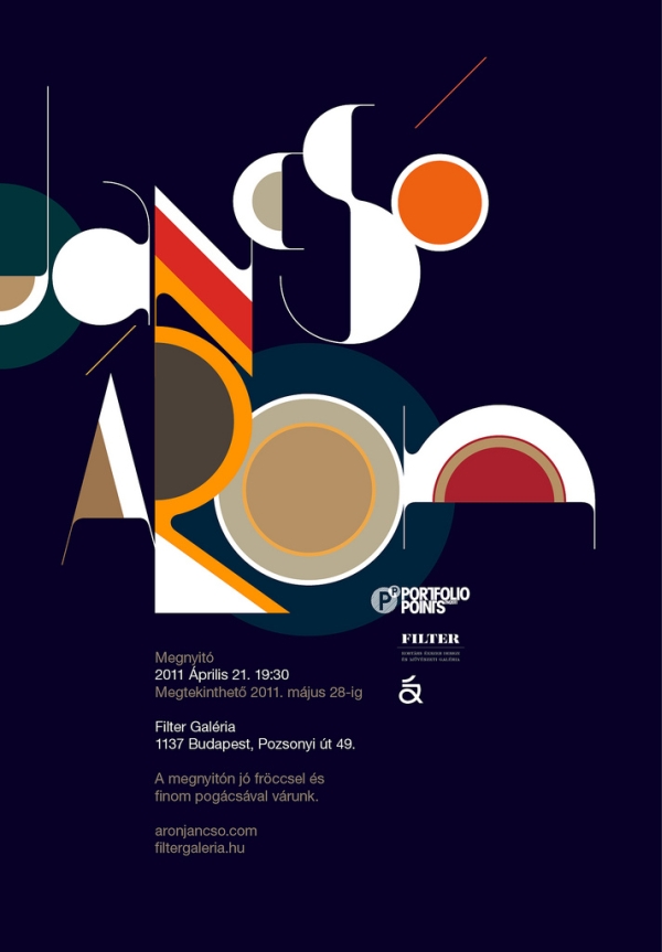 Typographic Poster 03 Creative Typographic Posters By Aron Jansco