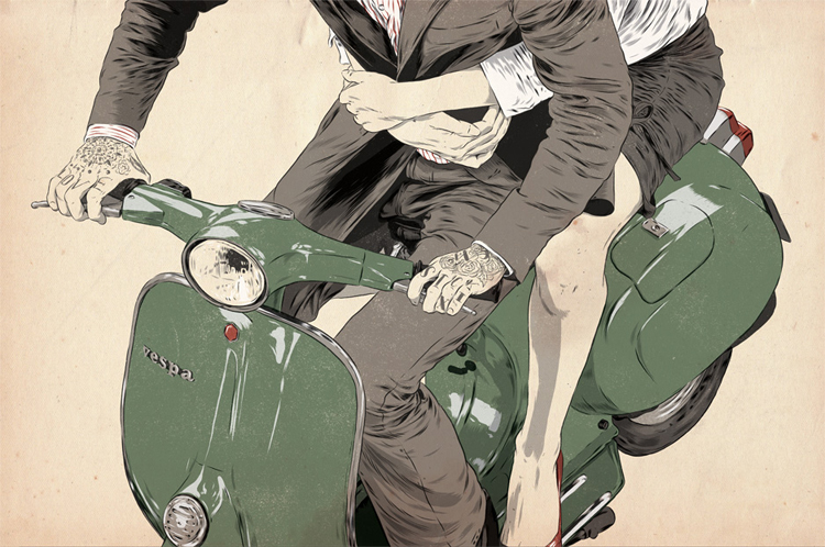 a24 pic on Design You Trust a24 Atmospheric and deep illustrations by Matthew Woodson