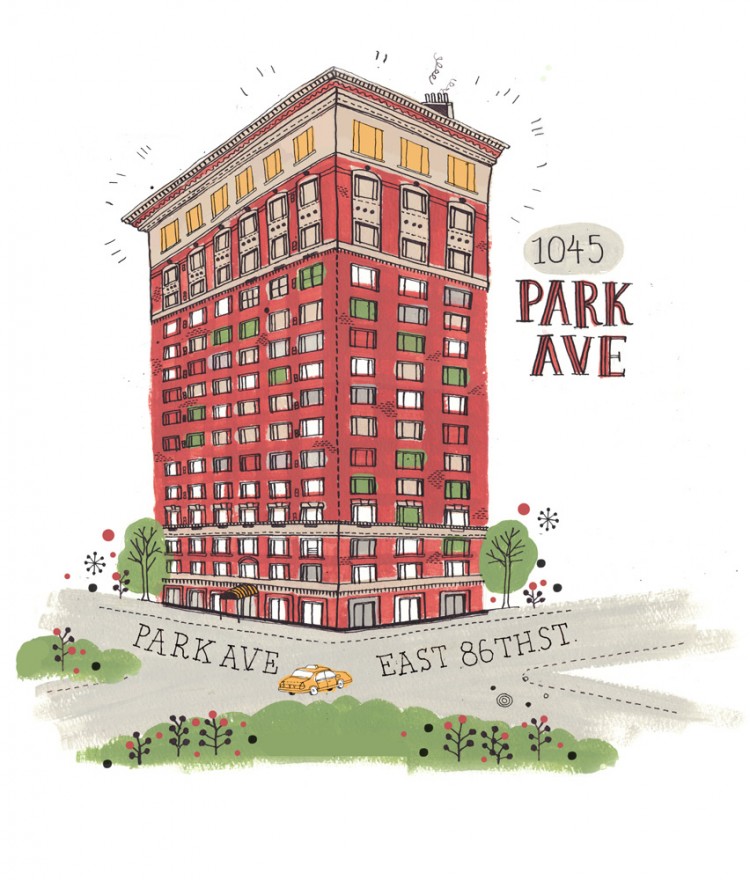 Drawing all the buildings in New York allthebuildings10 750x880 Drawing all the buildings in New York