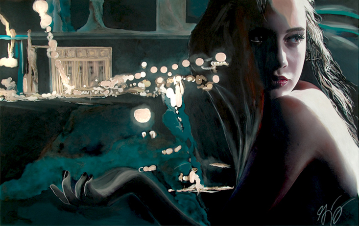 gina higgins film noir paintings 407 Gina Higgins   American Noir