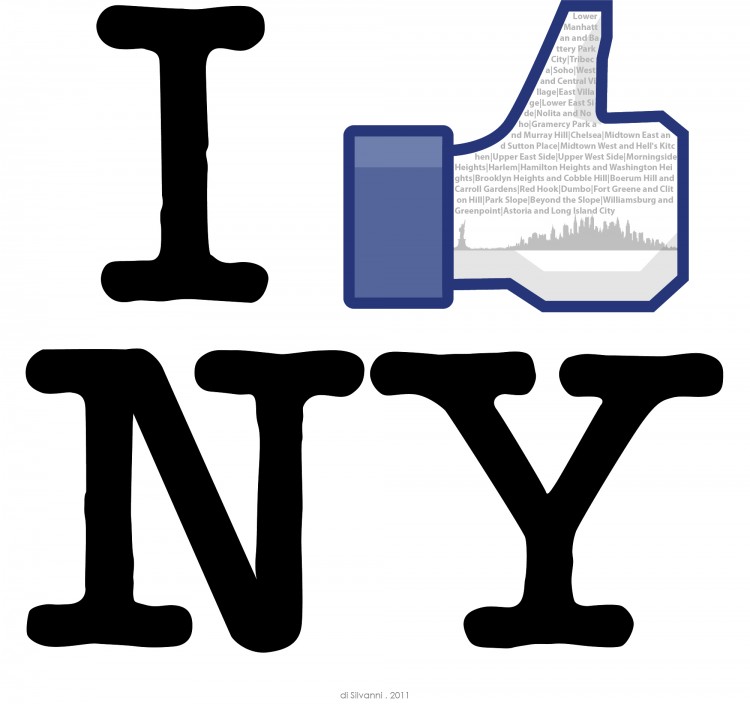 i like ny 750x704 I Like NY // Vectorial Illustration by Luigi di Silvanni