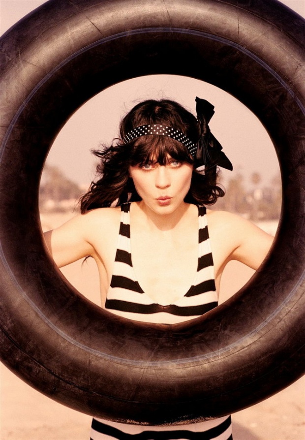 i1a164 Zooey Deschanel by Ellen von Unwerth