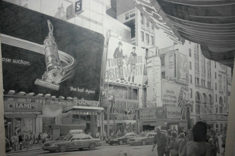 Paul Cadden Hyperrealistic Drawings new york 43 by paulcadden d2neul2 750x500 Paul Cadden Hyperrealistic Drawings