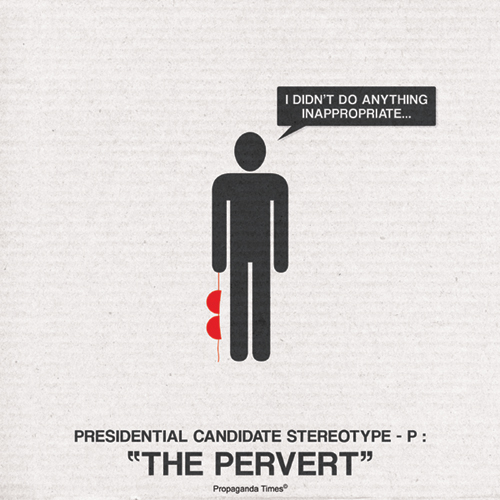 pcs pervert Presidential Candidates Stereotypes | Who will you vote for ?