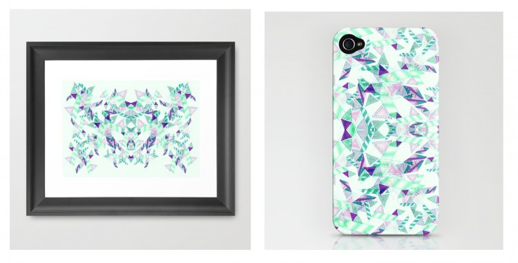 society6 2 750x381 Illustrated prints by vasare nar 