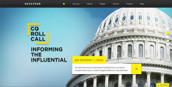 sullivan pic on Design You Trust sullivan Showcase: 11 examples of HTML 5 parallax scroll effect