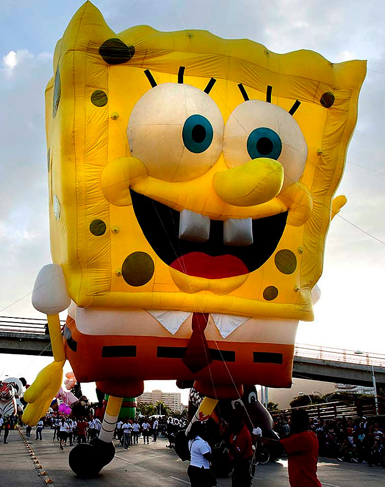 2144 Christmas Balloon Parade in Panama City, Panama