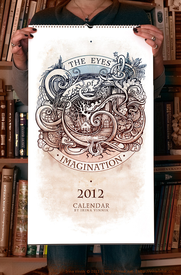 499ba85bbb2ad79aac18ede8a068d0f7 Calendar 2012 by Irina Vinnik