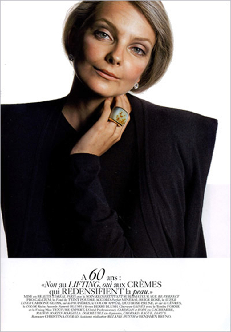 60 pic on Design You Trust 60 A 20 year old model photographed as if she were 10, 20, 30, 40, 50, and 60 years old