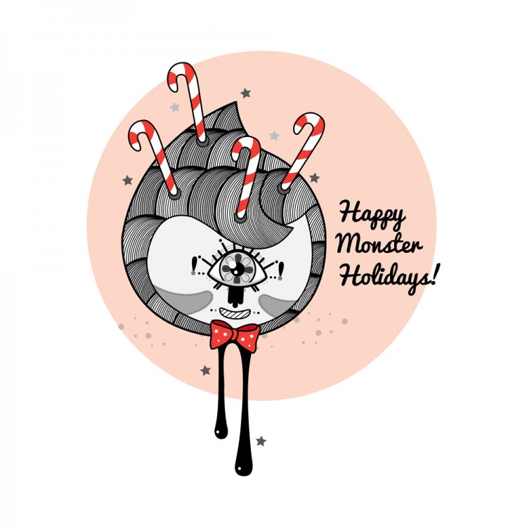 Happy Monster Holidays Sua Agape copia 750x750 pic on Design You Trust Happy Monster Holidays Sua Agape copia 750x750 Happy Holidays!