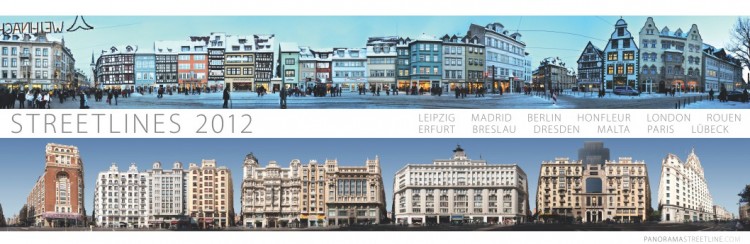 Kalender Titel 750x244 European Cities Street Panorama Calendar 2012