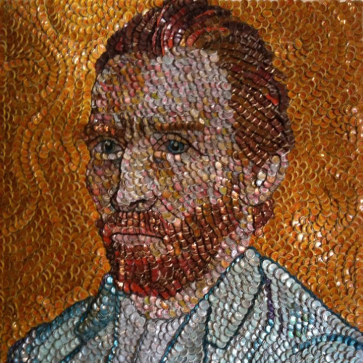 MollyRight7 pic on Design You Trust MollyRight7 Portraits and Beer Caps !