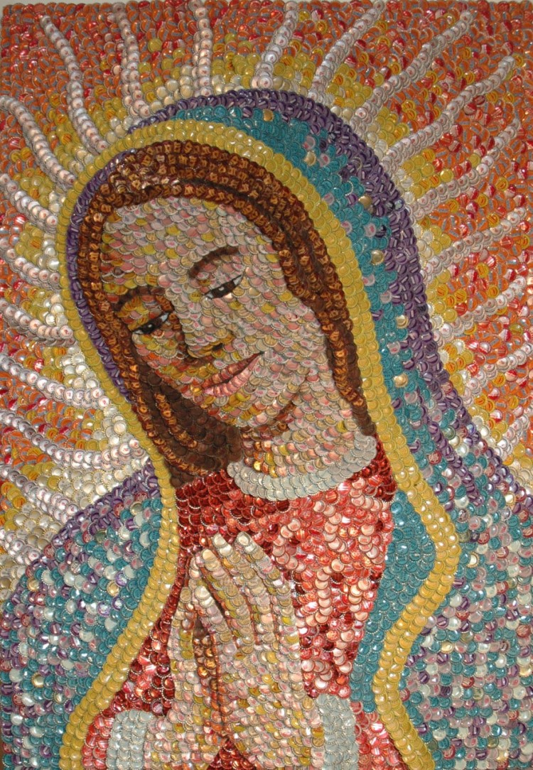 Our Lady of Amarillo1 750x1084 pic on Design You Trust Our Lady of Amarillo1 750x1084 Portraits and Beer Caps !