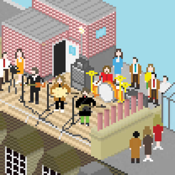 Pixels beatles 3 PixelArt Tribute of Beatles
