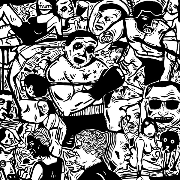 amazing2 B&W paintings by Zsolt Vidak