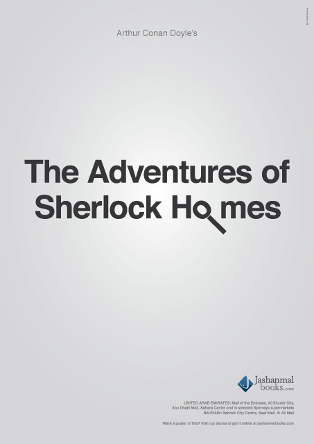 book sherlock 1 pic on Design You Trust book sherlock 1 Cleverly Manipulated Book Titles