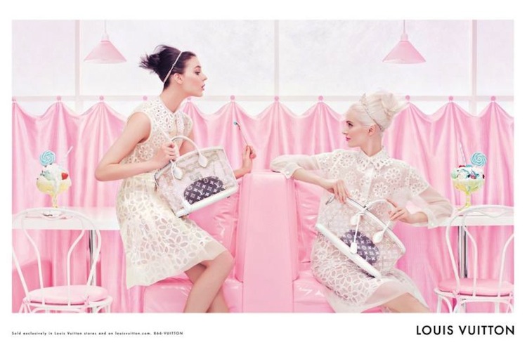 super sweet spring daria strokous kati nescher louis vuitton spring ad campaign 2012 steven meisel 2 super sweet spring