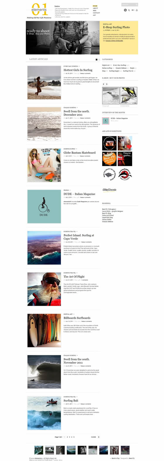 elements01 screen elements01. Surfing, Art and Activism Magazine