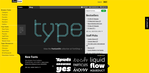 fontshop pic on Design You Trust fontshop Typography and 7 websites to find good fonts