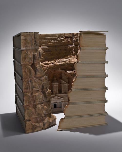 landscpapes in books 02 pic on Design You Trust landscpapes in books 02 Carved Landscapes in Books by Guy Laramee