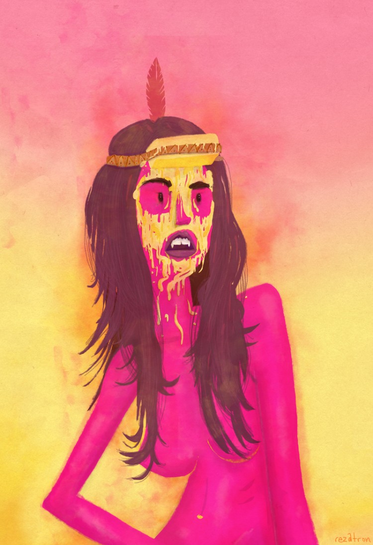 rezatron butterFace 750x1095 pic on Design You Trust rezatron butterFace 750x1095 Rezatron Illustration Portraits