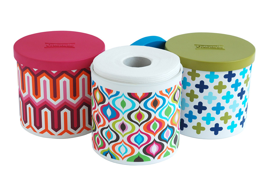 roll 2 pic on Design You Trust roll 2 Designer toilet roll covers by Jonathan Adler