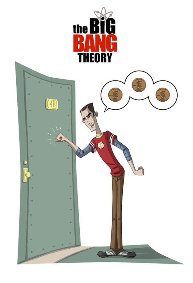 the big bang theory otis frampton penny penny penny big bang theory animated