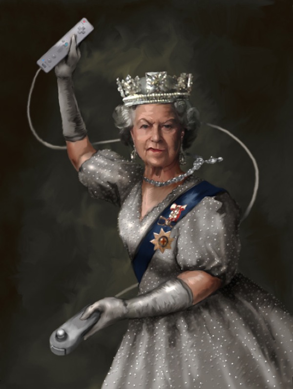 wii love the queen pic on Design You Trust wii love the queen beams manipulations