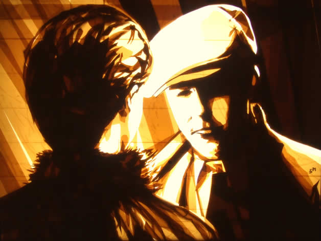 02 tape art Max Zorn amazing portrait by Max Zorn – Tape Art 