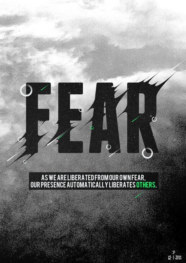 12 1 2012 BramVanhaeren fear pic on Design You Trust 12 1 2012 BramVanhaeren fear Fear