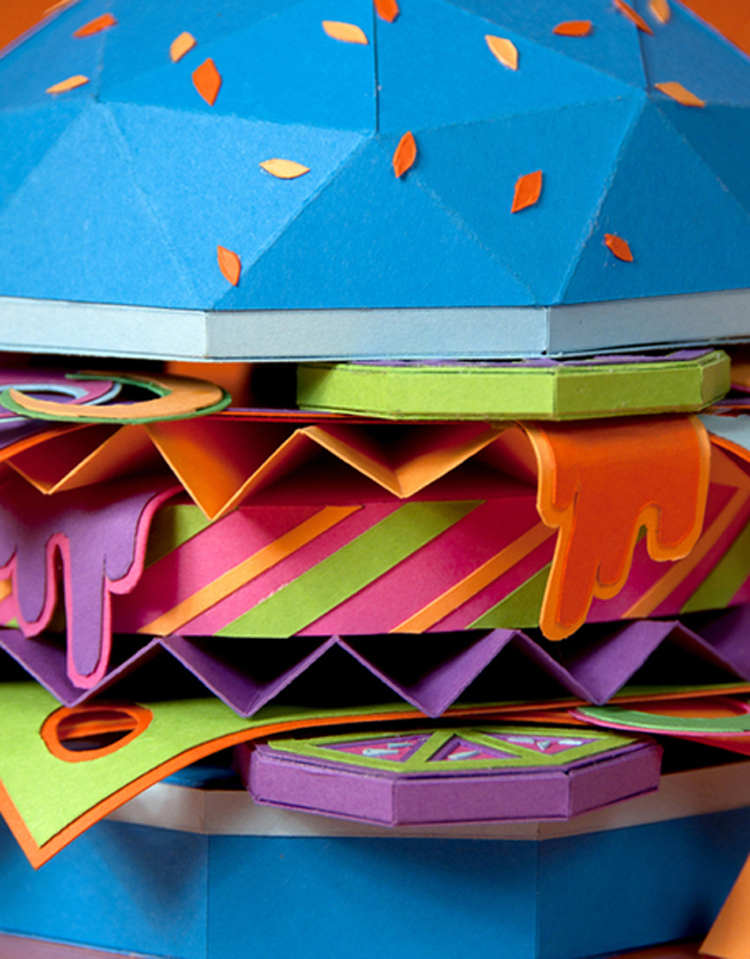 2.1 pic on Design You Trust 2.1 The Future of Food, paper art by Zim and Zou