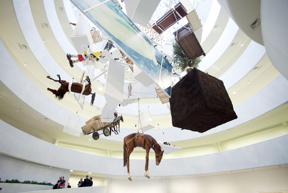 Maurizio Cattelans All exhibition closes this Sunday 20 01 Maurizio Cattelans All exhibition closes this Sunday