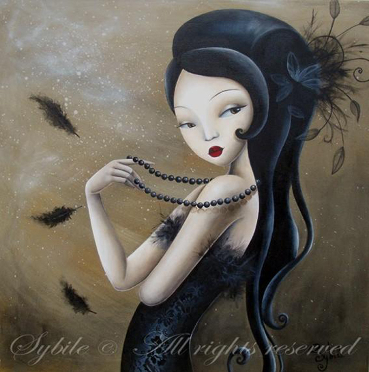 2108 Sybile Art, acrylic and oil paintings