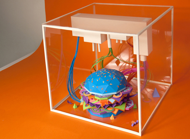 537 pic on Design You Trust 537 The Future of Food, paper art by Zim and Zou