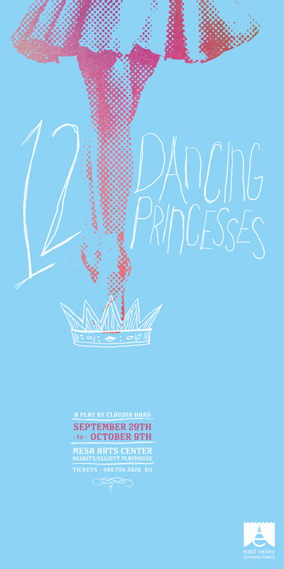 EVCT 2011 2012 Season Posters ECT 12 princesses poster EVCT 2011 2012 Season Posters