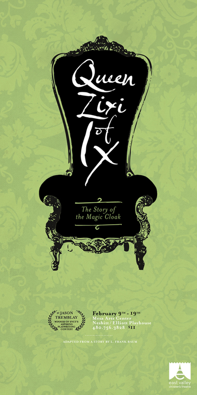 EVCT 2011 2012 Season Posters ECT queen zixi poster EVCT 2011 2012 Season Posters