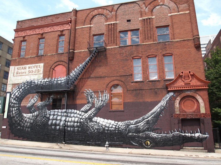 ROA 2011 Atlanta 1 1000 750x562 ROA Artwork Around The World