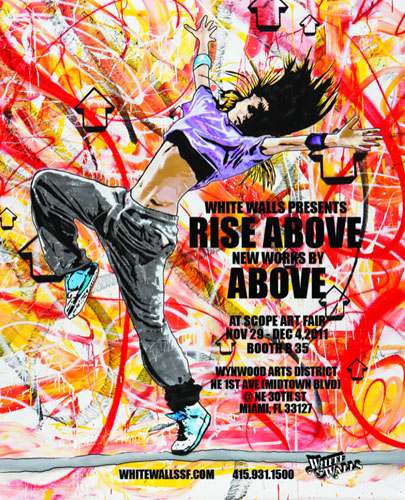 RiseAbove flyer ABOVE > Miami Art Basel 