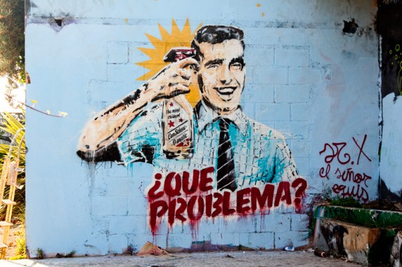 a5 Street art by Sr.X !