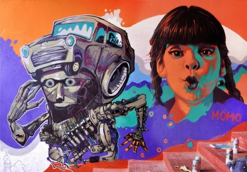 20 Cool Street Art Photos That Will Make You Smile babd7fe9f38ef56b37dc65accd407471 500x3491 20 Cool Street Art Photos That Will Make You Smile
