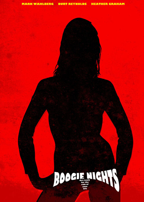 boogie1 Amazing & Clever Examples of Alternative Movie Poster Design