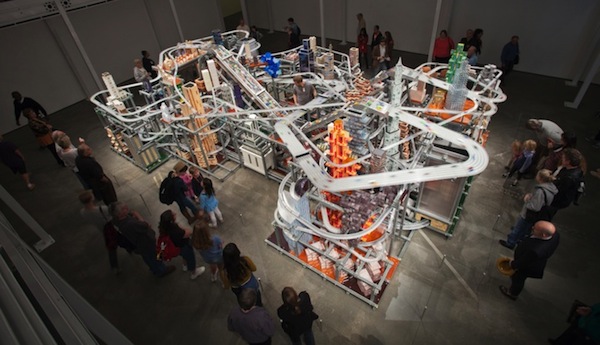 chrisburden02 1 pic on Design You Trust chrisburden02 1 Massive Kinetic Racetrack Makes LA Debut