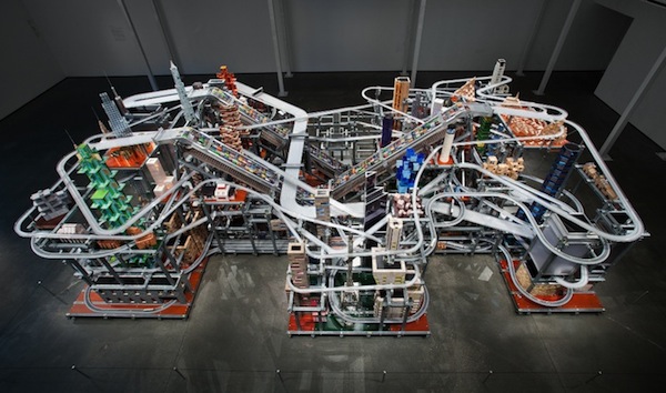 chrisburden05 1 pic on Design You Trust chrisburden05 1 Massive Kinetic Racetrack Makes LA Debut