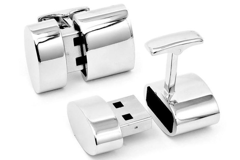 Secret Agent Wifi Cuff Links cufflinks01 Secret Agent Wifi Cuff Links