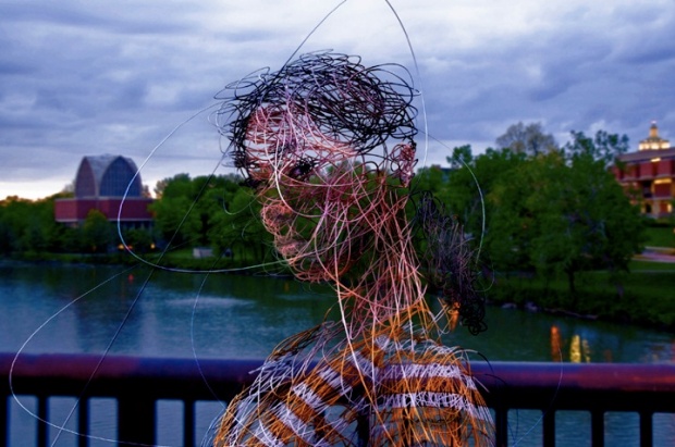 i1b71 Magnificent Scribbled Line Digital Portraits
